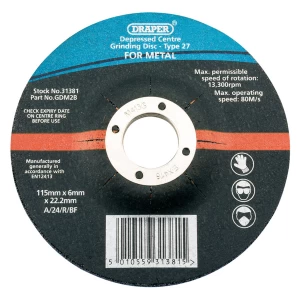 Image of Draper Depressed Centre Grinding Disk