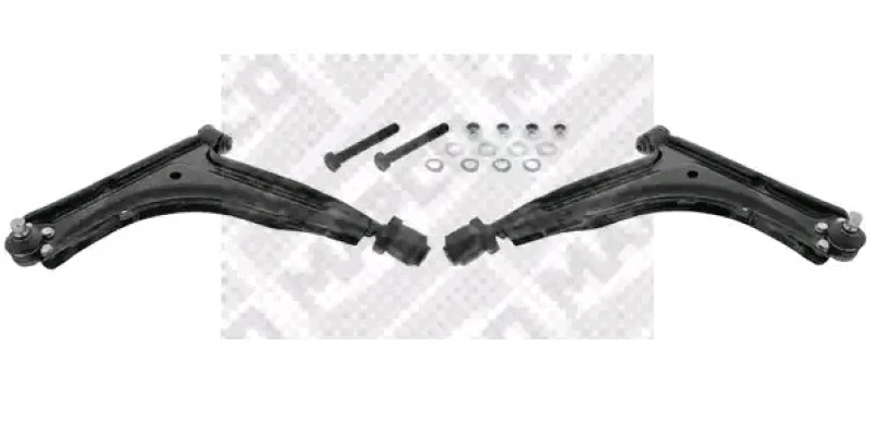 Image of MAPCO 53703 Link Set, wheel suspension with lock screw set, Lower Sheet Steel Link Set,wheel suspension (2905)