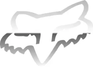 Image of Fox Head TDC 4 Zoll Sticker, gold-silver, gold-silver, Size One Size