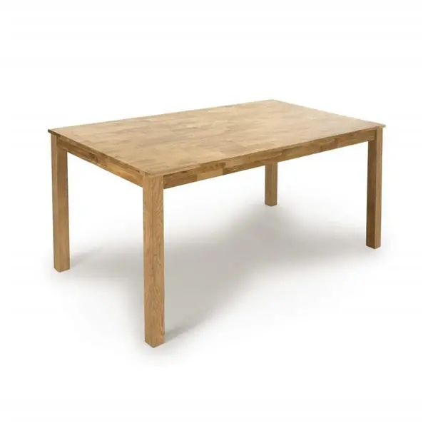 Image of Shankar Nevada Solid Oak 1.5m Dining Table - Brown 8015075