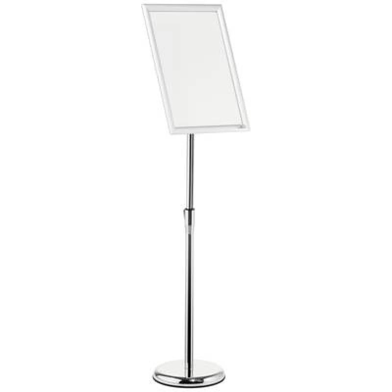 Image of Durable Bodenstander INFO Aluminium Klapprahmen A3 silber