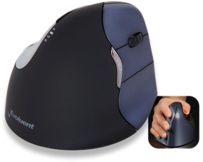 Image of Evoluent Vericl Mouse4 WL Righ hnd