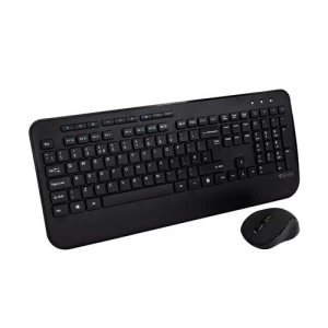 Image of V7 Professional Wireless Keyboard and Mouse Combo - UK