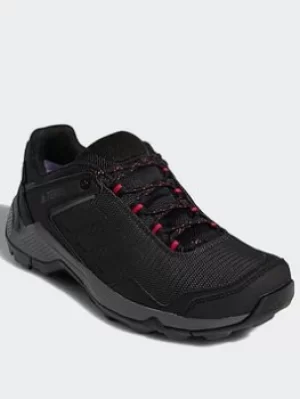 Image of adidas Terrex Eastrail Gore-tex Hiking Shoes, Grey/Black/Pink, Size 6.5, Women