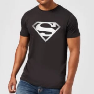 image of DC Originals Superman Spot Logo Mens T-Shirt - Black