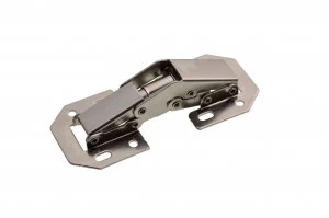 Image of Wickes Easy Mount Cupboard Door Hinge - 106mm Pack of 4