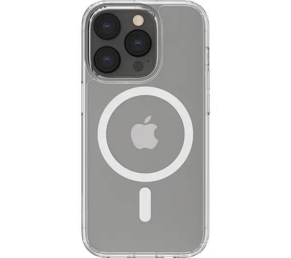 image of BELKIN SheerForce Magnetic iPhone 14 Pro Silicone Case - Clear, Clear 745883853229