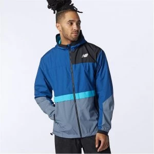 image of New Balance Lightweight Jacket Mens - Captain Blue