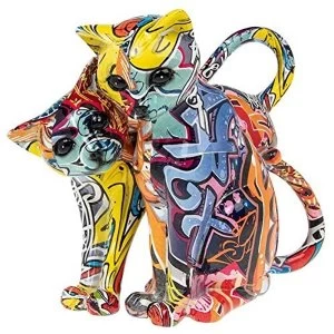 Image of Graffiti Cats Figurine By Leonardo