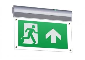 Image of KnightsBridge 230V IP20 Wall or Ceiling Mounted LED Emergency Exit Sign