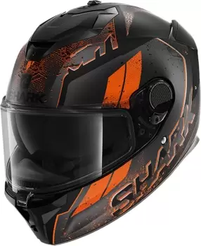 Image of Shark Spartan GT Ryser Helmet, black-orange, Size 2XL, black-orange, Size 2XL