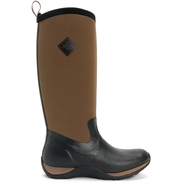 Image of Muck Boots Womens Arctic Adventure Tall Neoprene Wellington Boots Wellies - UK 7 Black female GDE2482BLT7