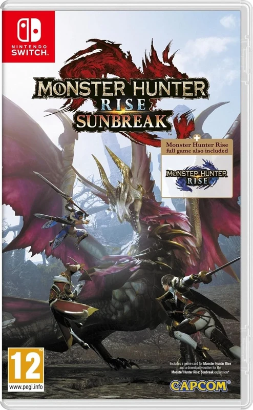 Image of Monster Hunter Rise Sunbreak Nintendo Switch Game