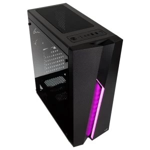 image of Aerocool Bolt RGB Midi-Tower - Black Window