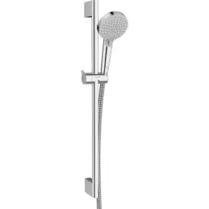 Image of Hansgrohe Vernis Blend 2 Spray Shower Kit in Chrome Brass