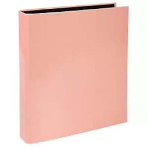 image of Aquarel Ring Binder 2D Rings 25mm, S40mm, Coral, Pack of 10