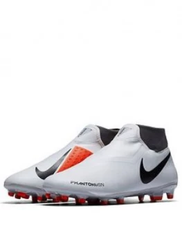 image of Nike Mens Phantom Vision Academy Dynamic Fit Firm Ground Football Boot Grey Size 11 Men