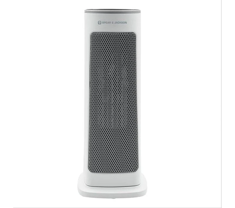 Image of SPEAR & JACKSON 38375 Portable Hot & Cool Tower Fan - White 5025301383756