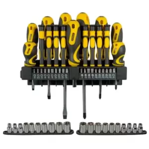 image of Stanley 57Pcs Screwdriver Set