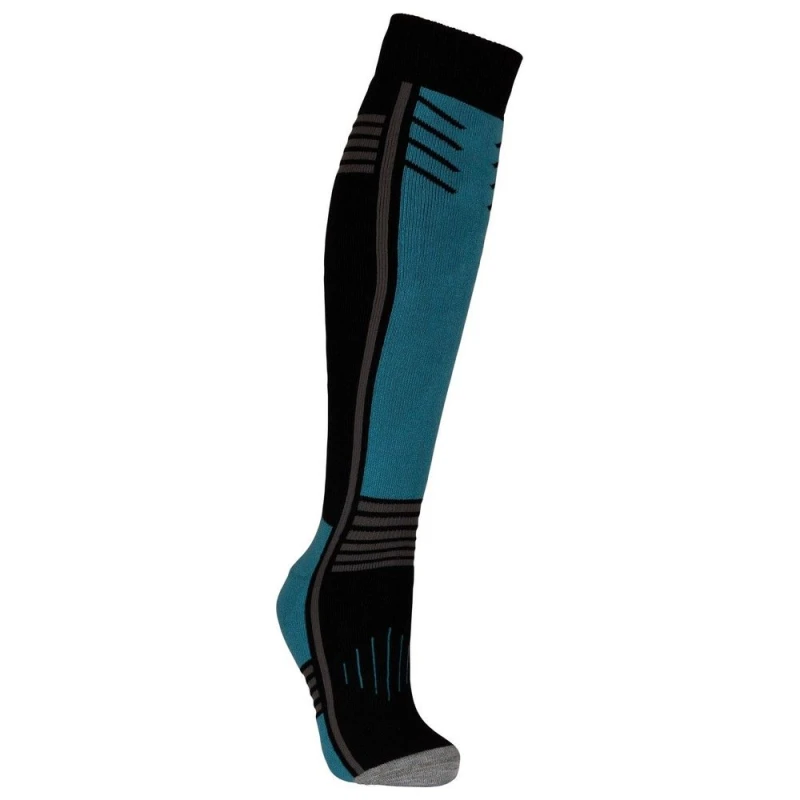 Image of Trespass Icy Ski Socks Jet Black unisex