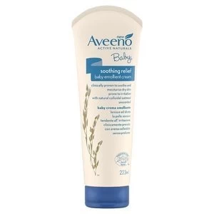 image of Aveeno Baby Soothing Relief Emollient Cream 223ml