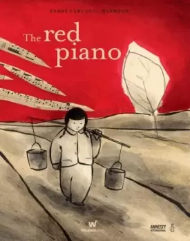 Image of The Red Piano by Andre Leblanc