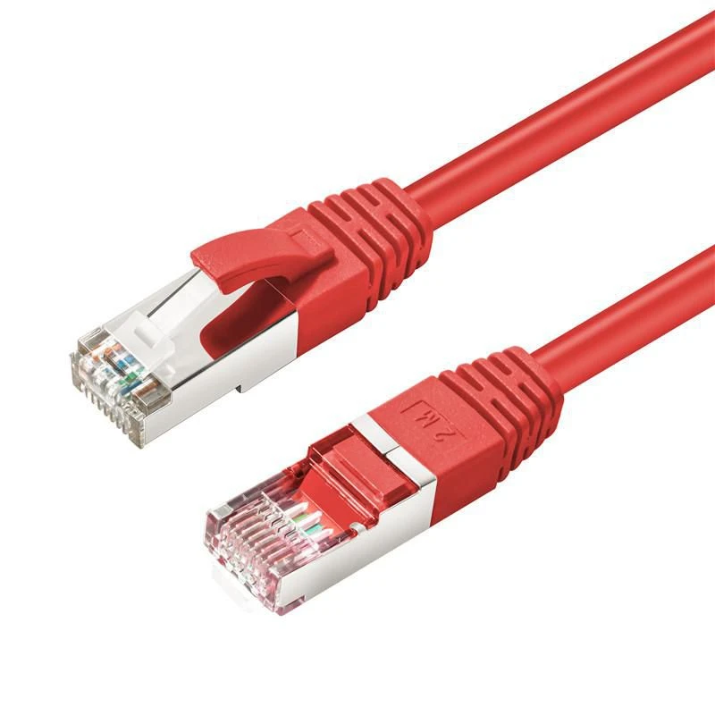 Image of Microconnect SSTP620R networking cable Red 20 m Cat6 S/FTP (S-STP)