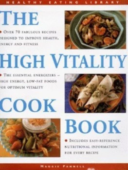 Image of The High Vitality Cookbook by Maggie Pannell Hardback
