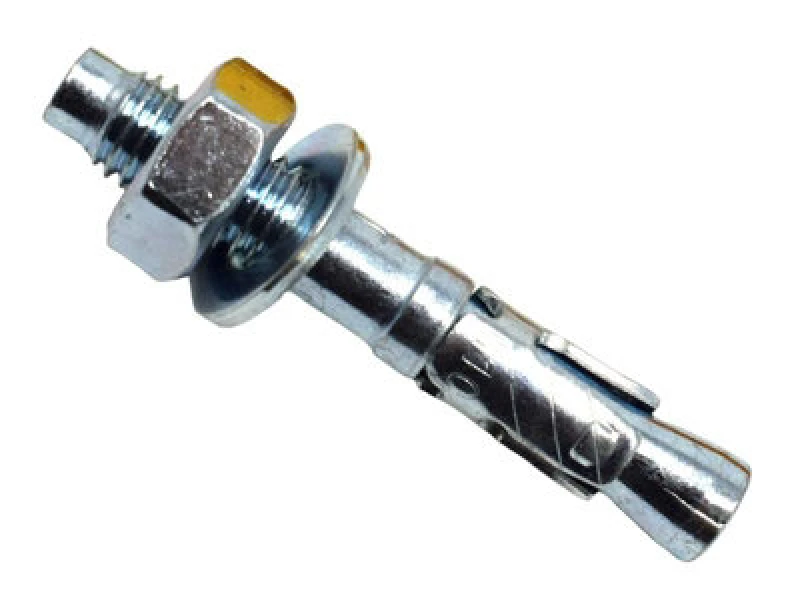 Image of Masonmate 0841Eta560065 Zinc Plated Through Bolt M10 X 65mm 100 Mamtbzm1065