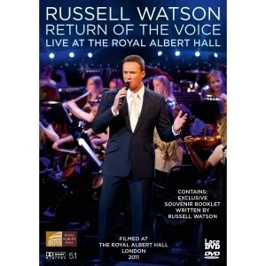 Image of Russell Watson Return of the Voice Live From the Royal Albert Hall DVD