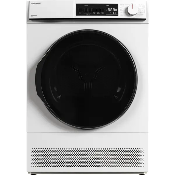 Image of Sharp KDNCB8S7GW91 8kg Condenser Tumble Dryer