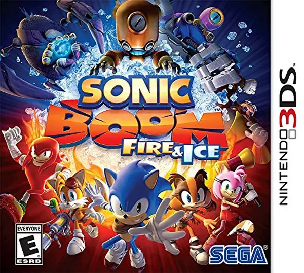 image of Sonic Boom Fire and Ice Nintendo 3DS Game