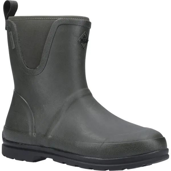 Image of Muck Boots Mens Muck Original Pull On Mid Wellington Boots - UK 8 Green male PS2616GRN8