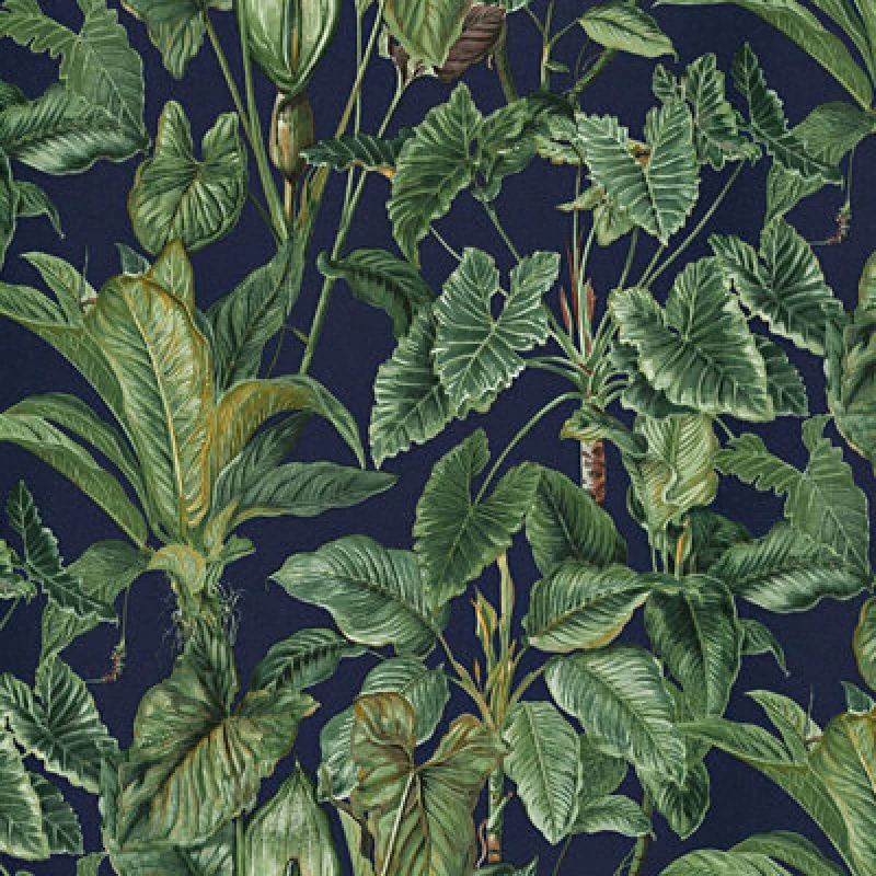 Image of Erismann Paradiso Tropical Blue & Green Wallpaper 6303-08