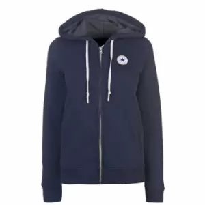 image of Converse Core Zip Hoodie - Blue