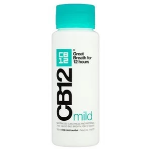 image of CB12 Mild Safe Breath Mint & Menthol Mouthwash 250ml