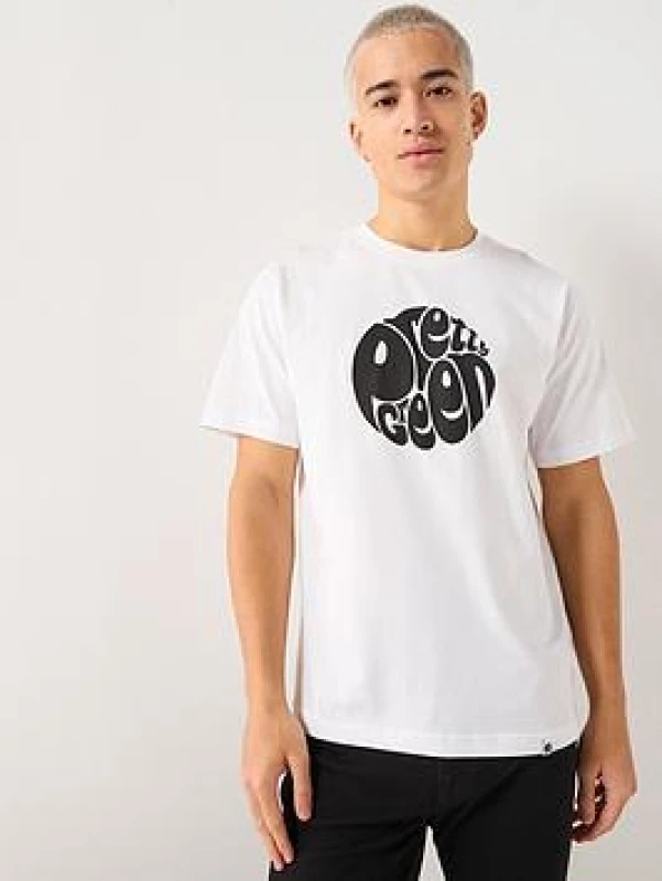 Image of Pretty Green Gillespie T-Shirt White XL