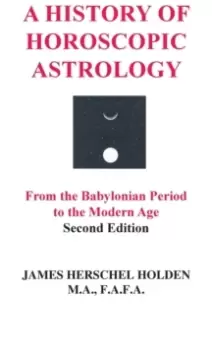 Image of A History of Horoscopic Astrology