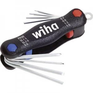 Image of Wiha SB351PM8X Slot, Phillips, Allen Allen key set 8 Piece