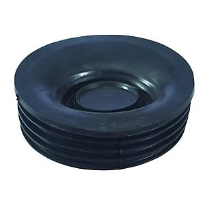 Image of Multikwik Black Drain Waste Adaptor MKUAB
