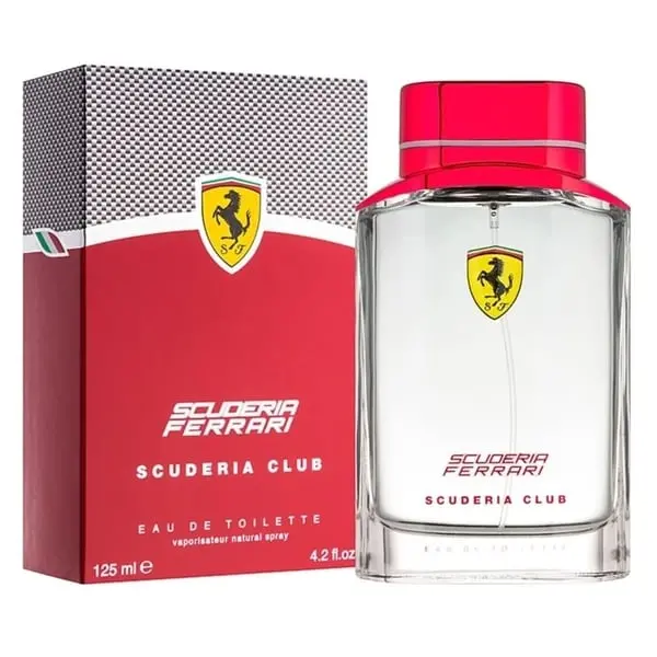 image of Ferrari Scuderia Club Eau de Toilette For Him 125ml