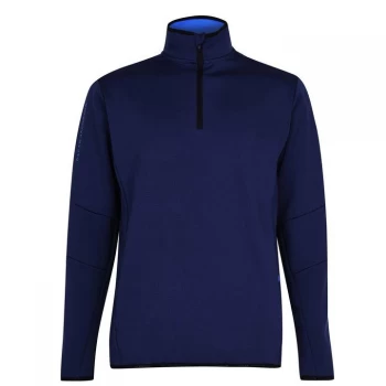 Image of Oscar Jacobson Thorpe Pullover Mens - Navy