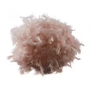 Image of Uriel Feather Table Lamp in Pink