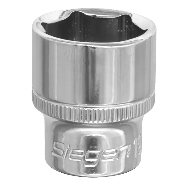 image of Genuine SEALEY S0586 WallDrive&#174; Socket 19mm 3/8Sq Drive