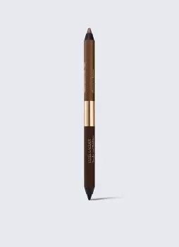 image of Estee Lauder Smoke and Brighten Kajal Eyeliner Duo - In Dark Chocolate And Rich Bronze Brown