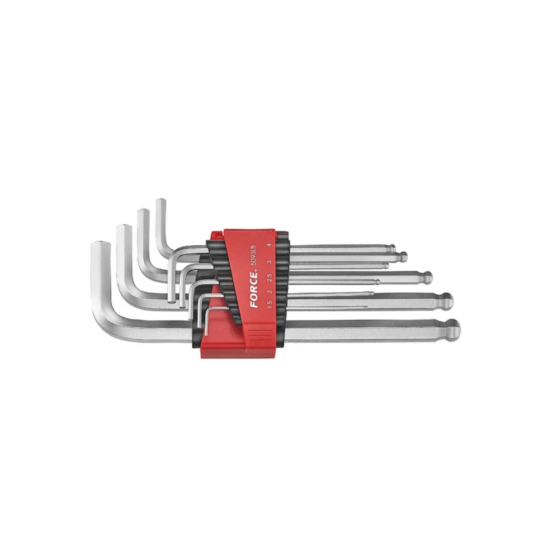 Image of FORCE 5093LB Angled Screwdriver Set Number of tools: 9, Spanner Size: 8, 10 Angled Screwdriver Set (6627)