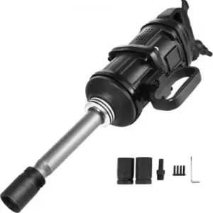 Image of VEVOR 5800N.M 1" Impact Wrench Pneumatic Long Nose, 4280 Ft/Lbs 1" Air Impact Wrench Long Shank Hammer, Heavy Duty 38Mm/1.5Inch Car Workshops Fitters