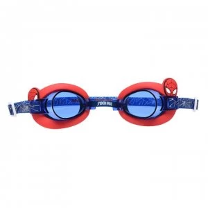 Image of Character 3D Childrens Swimming Goggles - Spiderman