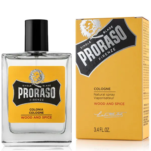 Proraso Wood & Spice Eau de Cologne For Him 100ml