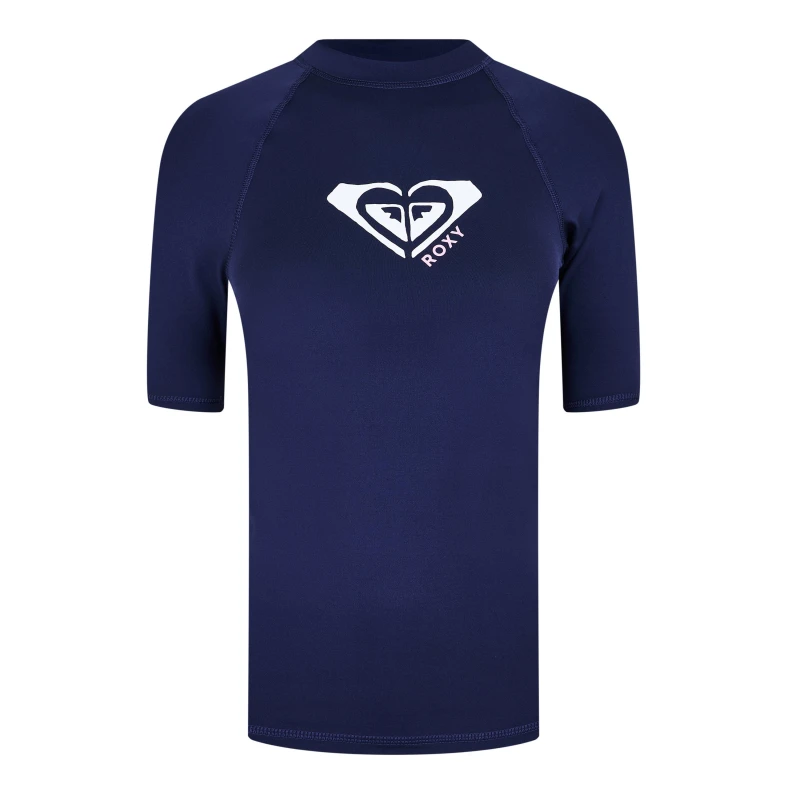 Image of Roxy Wholhearted Rash Vest Womens - Blue Blue 8
